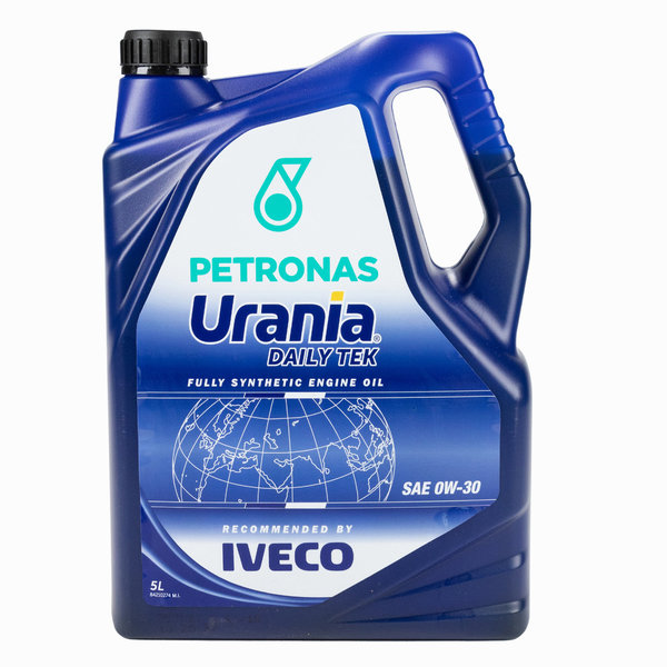Motoröl für Iveco Daily, Petronas Urania Daily TEK 0W-30 EURO 6 ÖL (5Liter) ,13575019
